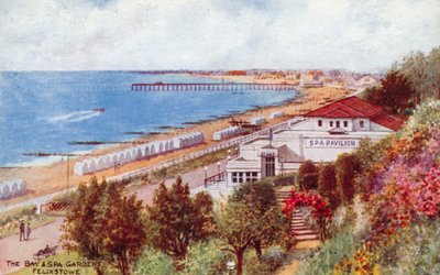 La baia e i giardini termali, Felixstowe da Alfred Robert Quinton